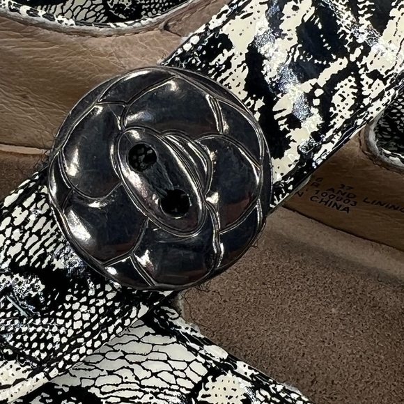 Alegria Paloma Women's Black & Beige Lace Mary Jane Shoes - Picture 14 of 16